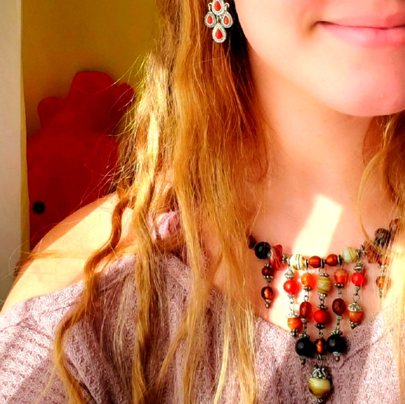 Boho jewelry set - Picture 2 of 5